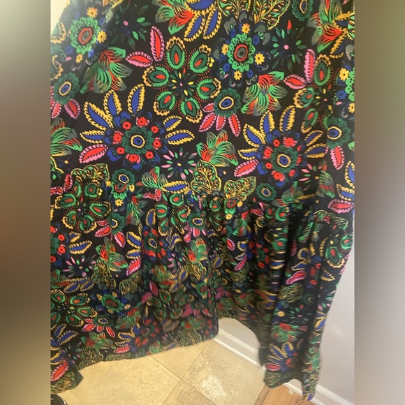 Rusttydust Bohemian Print Dress Size M NWT - Picture 9 of 11